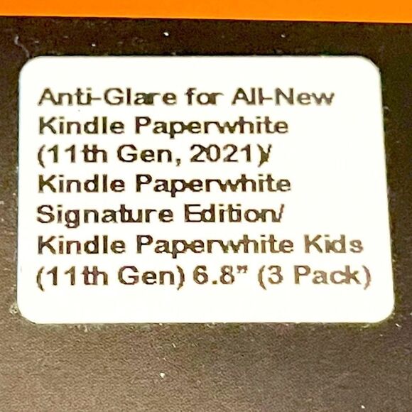 NIB SUPERSHIELDZ PROTECTION PROFESSIONAL SCREEN PROTECTOR FOR KINDLE PAPERWHITE - Picture 3 of 3